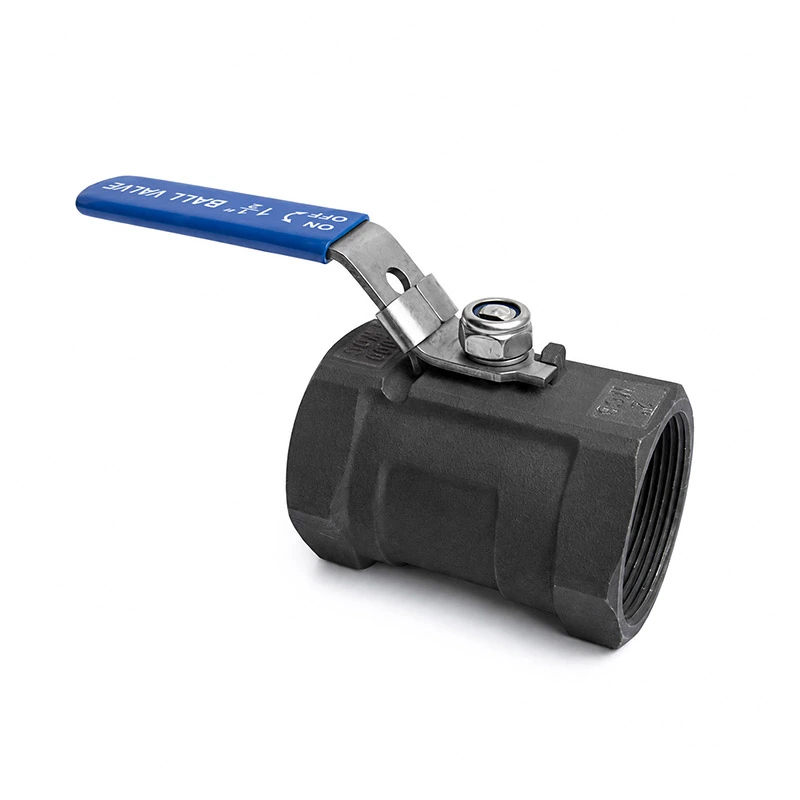 1PC Carbon Steel Ball Valve ທີ່ມີອຸປະກອນລັອກ