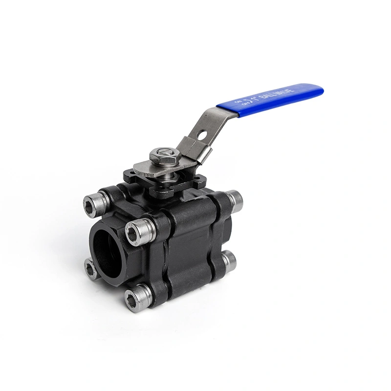 3PC Carbon Steel Ball Valve 2000WOG