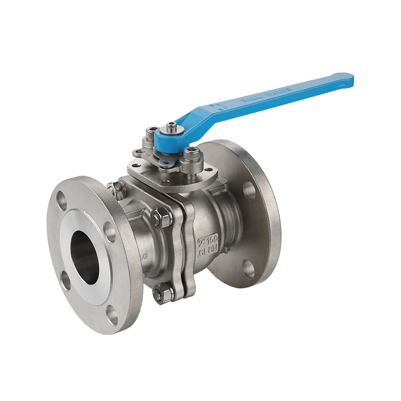 ANSI 150LB ສະແຕນເລດ Flanged Ball Valve